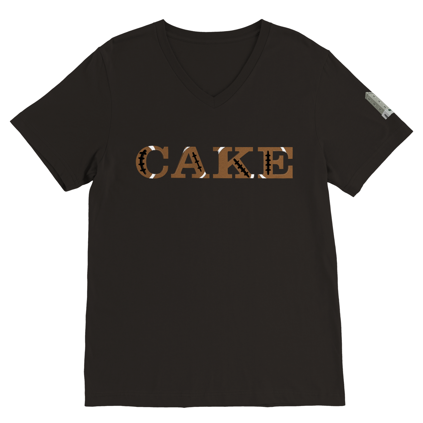 Women's CAKE Football V-Neck