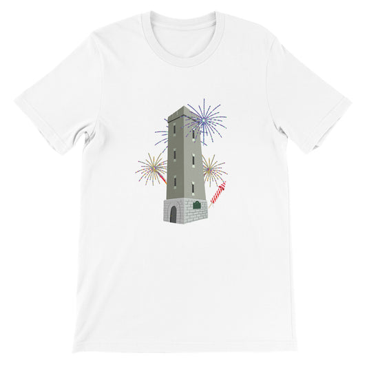 Fireworks + Tower 4th of July Tee