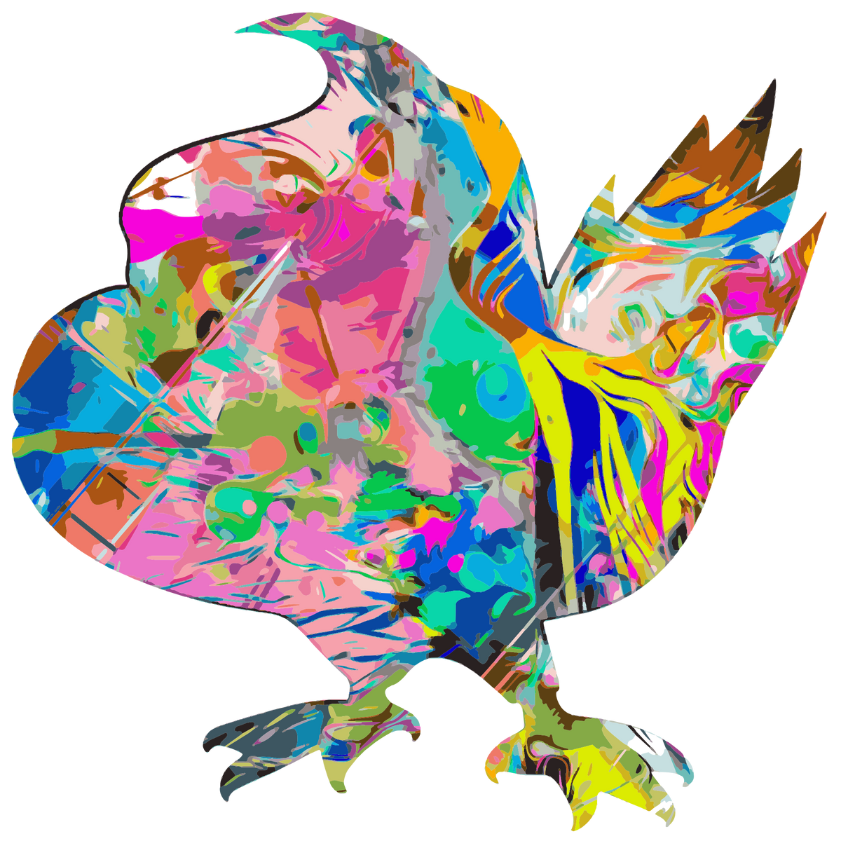 Everything-But-Blue Birdy Tee