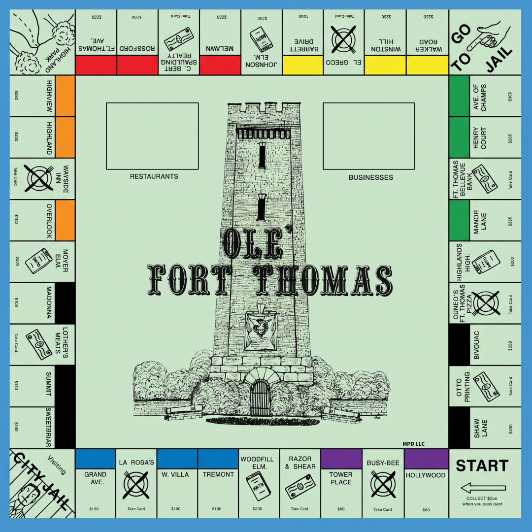 Ole Fort Thomas™ Board Game T-Shirt