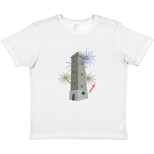 Kid's Fireworks + Tower Tee